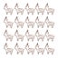 cute paper clips small paper clips 20Pcs Fawn Paper Clips Rustproof Carousel 1