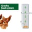 Giantz Chicken Feeder 4L Water Dispenser Automatic Waterer Small Animal Supplies Carousel 4