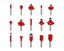 ROUTER BIT SET 1/4" SHANK 15PCS Carousel 7