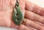 BEAUTIFUL KORU/ HOOK PENDANT INANGA POUNAMU #195 Carousel 2