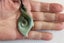 BEAUTIFUL KORU-TWIST **INANGA FLOWER POUNAMU ** #47P Carousel 1
