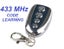 Universal Self-Learning Remote Control 4 Button 433 MHz keyfob Lock/unlock YE9 Carousel 4