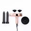 H2D 4-in-1 Xtreme Ionic Magnetic Hairdryer + Styler Styling Iron - Rose Gold Carousel 4
