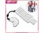 1/2PCS Portable Door Lock Punch-free Security Door Locker Safety Latches Metal Carousel 3