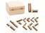 10Pcs Lot Jewelry Box Hinges Hidden Invisible Concealed Barrel Copper For Wine Carousel 2