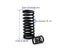 Black Spring Steel Compressed Pressure Spring Compression Springs Tension Carousel 6