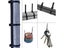 25-100Pcs Black/White Cable Ties Self-locking Plastic Nylon Wire Cable Zip Tie Carousel 6