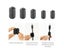 Cable Wires Clips Organizer Clamp Carousel 5