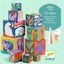 Djeco: Wild Animal Blocks Carousel 2