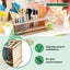 Brand New Desk Table Organizer Wood Pen Organizer Stationary *Sale NOW* Carousel 10