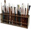 Brand New Desk Table Organizer Wood Pen Organizer Stationary *Sale NOW* Carousel 12