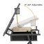 Drafting Table/Stool Set with Adjustable Table Angles & Heights All-in-One Carousel 6