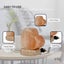 USB Colour Changing Salt Himalayan Lamp - Heart Love Shape Pink Rock LED Light Carousel 2