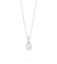 Sterling Silver Simple Single Cultured Pearl Drop Pendant - 8.5 - 9mm Carousel 1