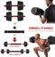 20KG 4 in 1 Adjustable Dumbbell Barbell Kettlebell Set Carousel 4