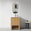 Vanity - 600mm Light Oak Plywood Floor Standing Vanity Unit Carousel 1