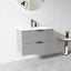 750MM Grey Wall Hung Plywood Vanity with Ceramic Basin Carousel 2