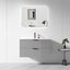 900MM Grey Wall Hung Plywood Vanity with Ceramic Basin Carousel 1