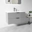 900MM Grey Wall Hung Plywood Vanity with Ceramic Basin Carousel 2