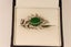 14ct White Gold Nephrite pendant Carousel 1