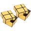 magic toy cube learning cube magic puzzle cube learning toys 2Pcs Magic Second Carousel 2