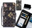 Galaxy S8 Active Case Leather Wallet Case 3D Pattern Printed Carousel 1