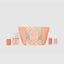 Palm Beach Collection Holiday Set Watermelon 5pce Carousel 1