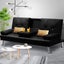 Adjustable Sofa Bed Lounge Futon Couch Leather Beds 3 Seater Cup Holder Recli... Carousel 7