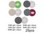 25pcs Sandpaper 3inch Hook Loop Sanding Disc Wet/Dry 1000 1500 3000 5000 Grit Carousel 1