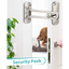 Clasp Locks Insurance Door Bolt Anti-Theft Room Bar Buckle Chain Stainless Carousel 4