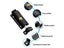 Home Automatic Stainless Steel Cabinet Hinges Security Bolt Latch Spring Carousel 3