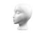 Women Styrofoam Foam Head Model Polystyrene Mannequin Head Model Lightweight Carousel 3