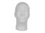 Male Styrofoam Wig Head Stable Base Lightweight Professional Portable Multi Carousel 6