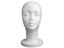 Female Mannequin Head Model With Foam Wig Glasses Display Carousel 2