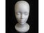 Female Mannequin Head Model With Foam Wig Glasses Display Carousel 4
