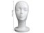 Female Mannequin Head Model With Foam Wig Glasses Display Carousel 5