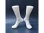 1 Pair Of Men's Model Feet White Plastic Socks With Magnet Feet Are Used To Carousel 6
