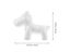 Foam Polystyrene Dog Craft Christmas Diy White Crafts Figurines Statues Animal Carousel 5
