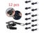 12pcs 3 Sizes Universal Instant Fix Zipper Repair Kit Replacement Zip Slider Carousel 1