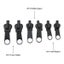 24PCS Instant Zipper Universal Instant Fix Zipper Repair Kit Replacement Zip Carousel 7