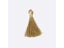 10PC 25MM Mini Gold/Silver Color Tassel DIY Pendant Jewelry Bracelet Key Making Carousel 8