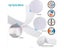 25Meter Strong Self-adhesive Fastener Tape Hook And Loop Black White Nylon Carousel 4