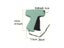 1set High-Speed Clothing Label Gun - 1000 Barbs 5 Needles DIY Apparel Tagging Carousel 2