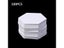 100Pcs Hexagon Templates White Patchwork Paper Mold Set Accessory Carousel 3
