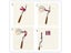 100x150cm Blank Rug Hooking Mesh Canvas Latch Hook Rug Making Carpet Tapestry Carousel 6