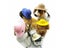 1PC Mini Pet Dogs Cat Sun Hat For Beach Party Hawaii Pet Hats Carousel 3