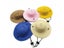 1PC Mini Pet Dogs Cat Sun Hat For Beach Party Hawaii Pet Hats Carousel 5