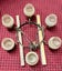 <+> VINTAGE VILLA 6 PENDANT HANGING LIGHT Carousel 1