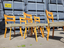 !! 1950s "Dog Bone" chairs × 6 !! Retro. Carousel 8