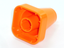 ®™DUPLO - 1 x Orange Cone 2 x 2 x 2 Square Base with bottom tube (Road Cone) Carousel 4